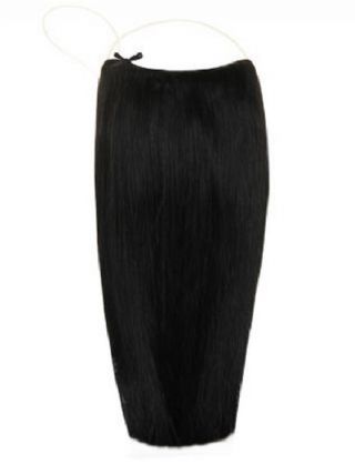 Premium Exquisi Weft Jet Black #1 Hair Extensions