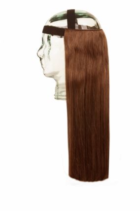 Headband Chocolate Brown #4 Hair Extensions