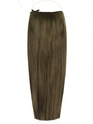 Deluxe Exquisi Weft Dark Ash Brown #7 Hair Extensions